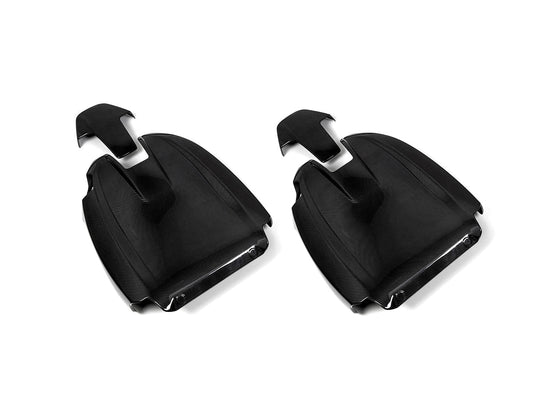 AutoTecknic Dry Carbon Full Seat Back Cover Set - BMW G87 M2