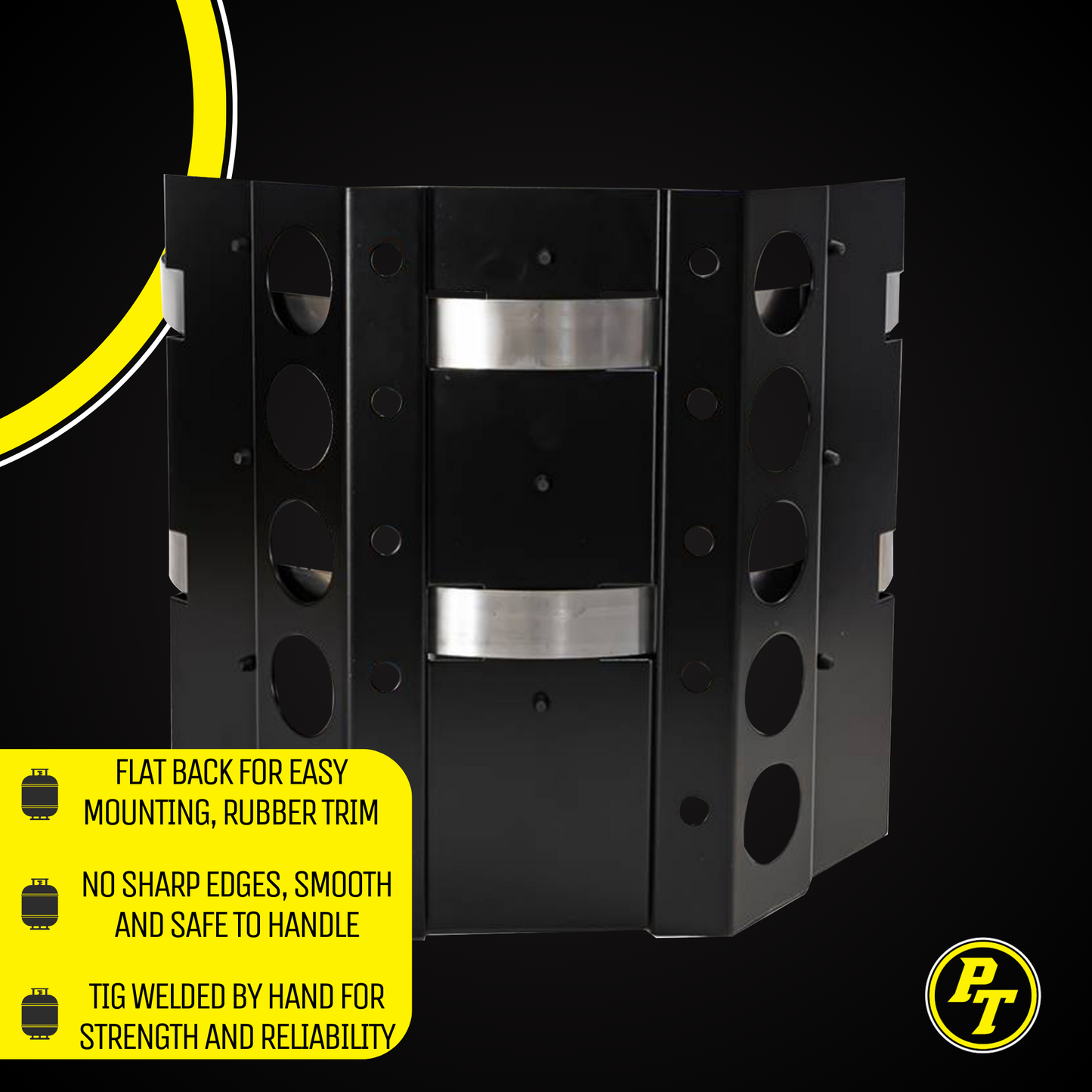 Sumatra MARINE Bracket for 20 lb. Steel BBQ Propane Tank