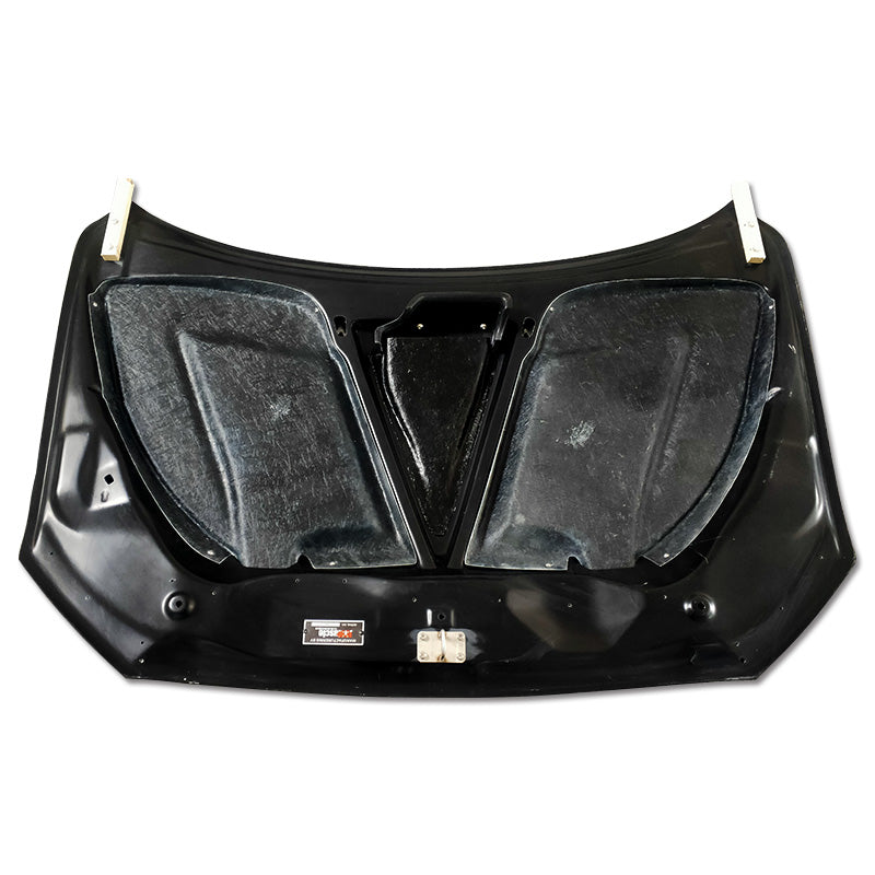 JDMuscle [08-15 Mitsubishi Lancer EVO X] Tanso Carbon Fiber Hood w/ heat extract *SPECIAL ORDER. NO CANCELLATION