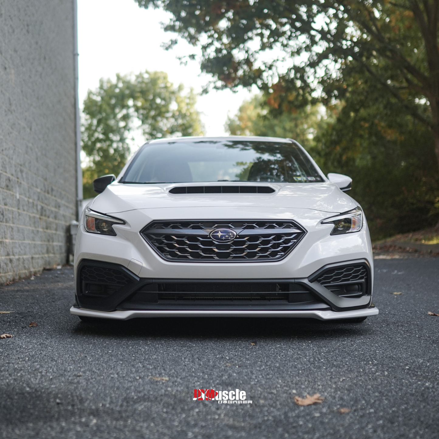 JDMuscle [22-25 WRX] Front Lip | OE+ Style Paint Matched / Gloss Black