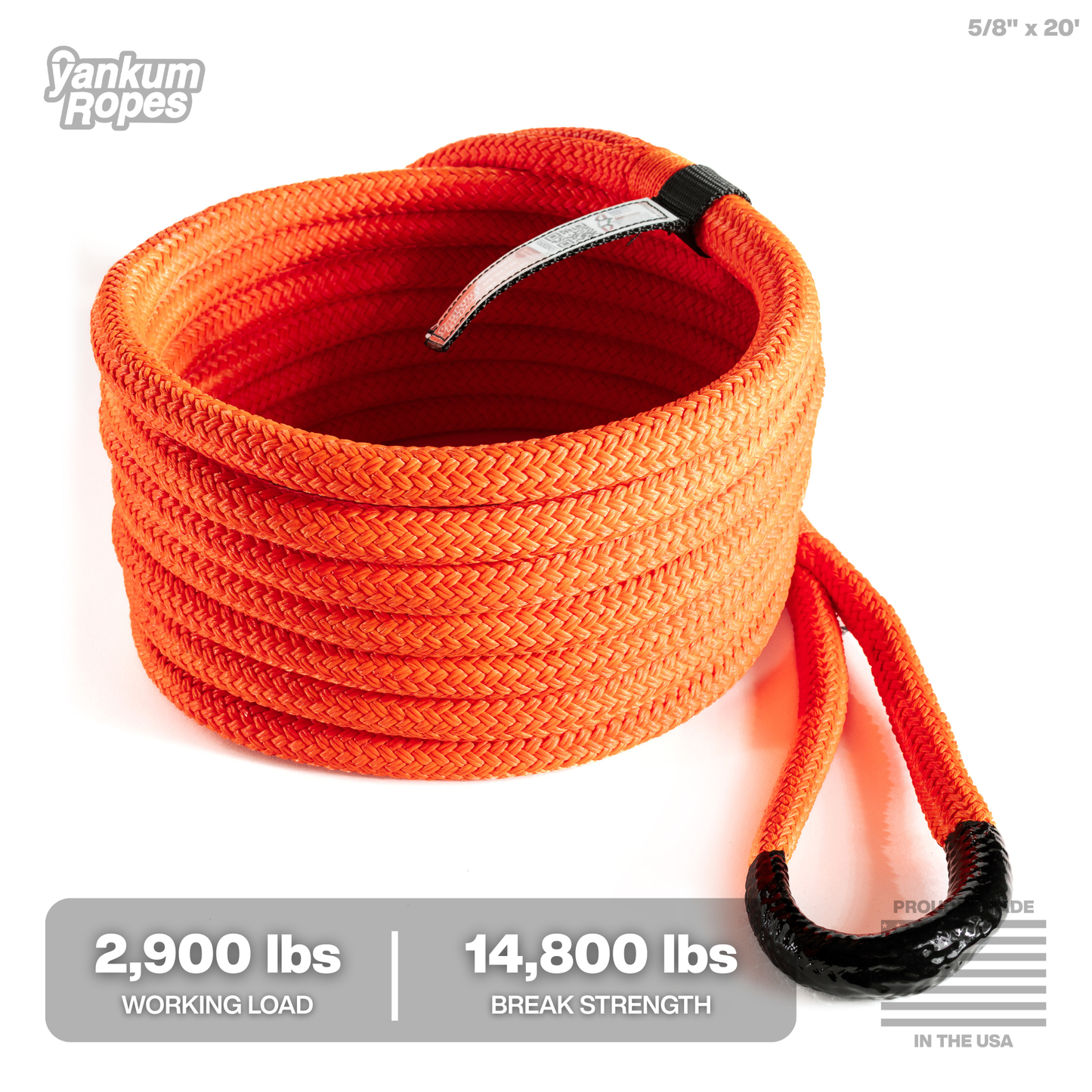 5/8” Kinetic Recovery Rope “Viper”
