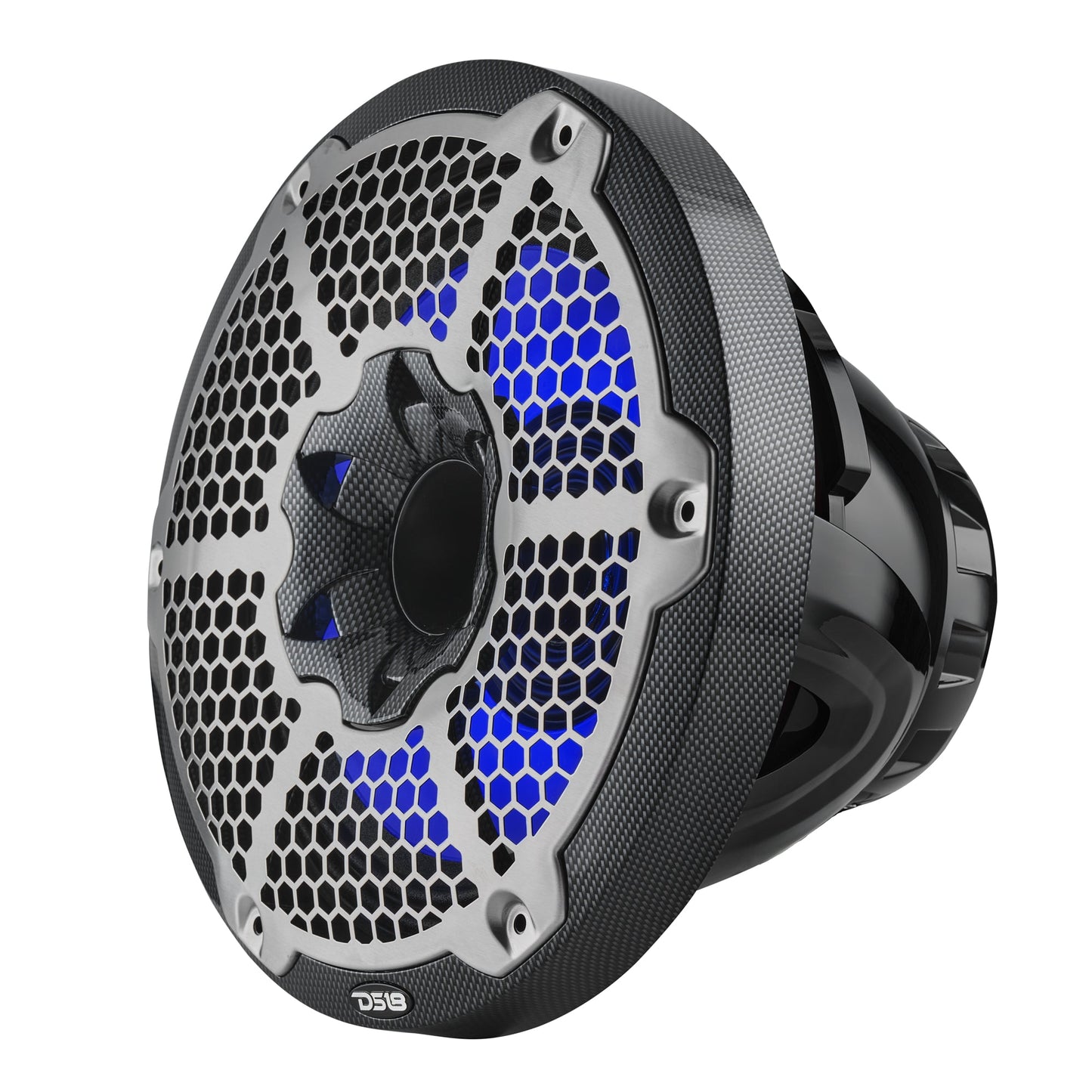 10” Marine 2-Way Hybrid Speaker with RGB LED, Compression Driver and Neodymium Magnet | 450W RMS 4-Ohm