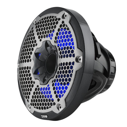 10” Marine 2-Way Hybrid Speaker with RGB LED, Compression Driver and Neodymium Magnet | 450W RMS 4-Ohm