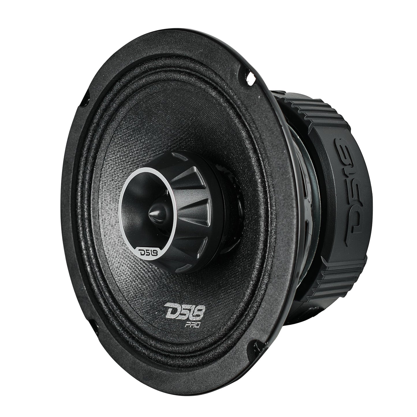 PRO-ZT 6.5" Coaxial Mid-Range Loudspeaker with Water-Resistant Cone Built-in Bullet Tweeter and Grill | 225W RMS 4-Ohm