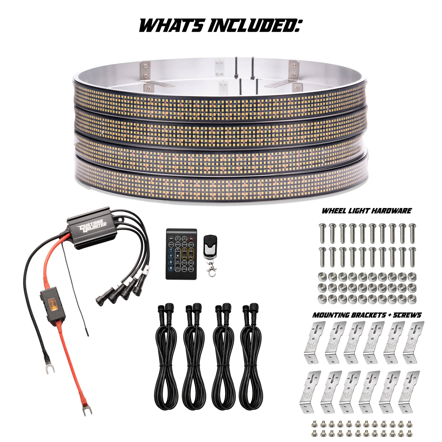 5 Row Ultra High Intensity Wheel Lights