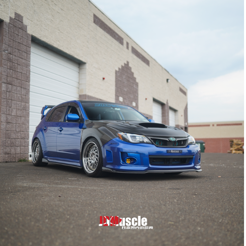 JDMuscle [08-14 WRX/STI] Tanso Carbon Fiber CS Style Side Skirt | JDM-WRX08-SS-CS