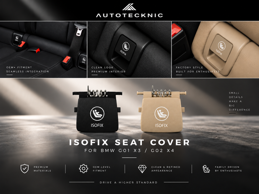 AutoTecknic ISOFIX Child Seat Anchor Cover - BMW G01 X3 | G02 X4
