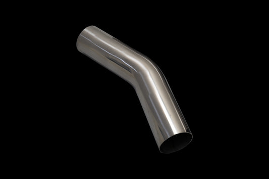 XFORCE Mandrel Bend 304SS Polished 3" 30 Degree 1.5D 6" Leg MS300-30