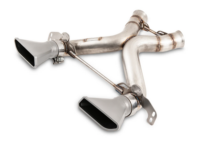 AWE Tuning Performance Exhaust for McLaren MP4-12C - Machined Tips 3010-32014