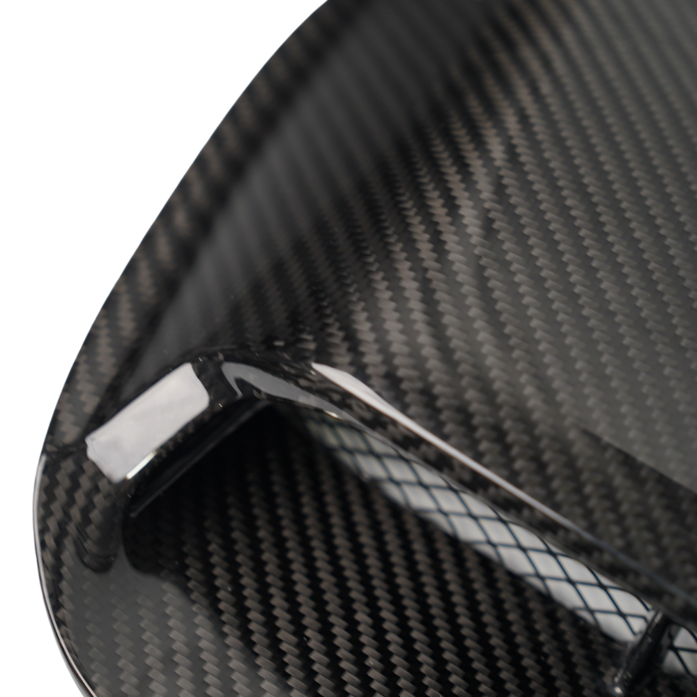 JDMuscle [22-25 WRX] GC8 Style Version 2 Tanso Carbon Fiber Hood Scoop