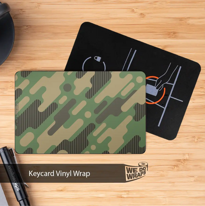 64 Bit Camo | NFC Key Card Wrap