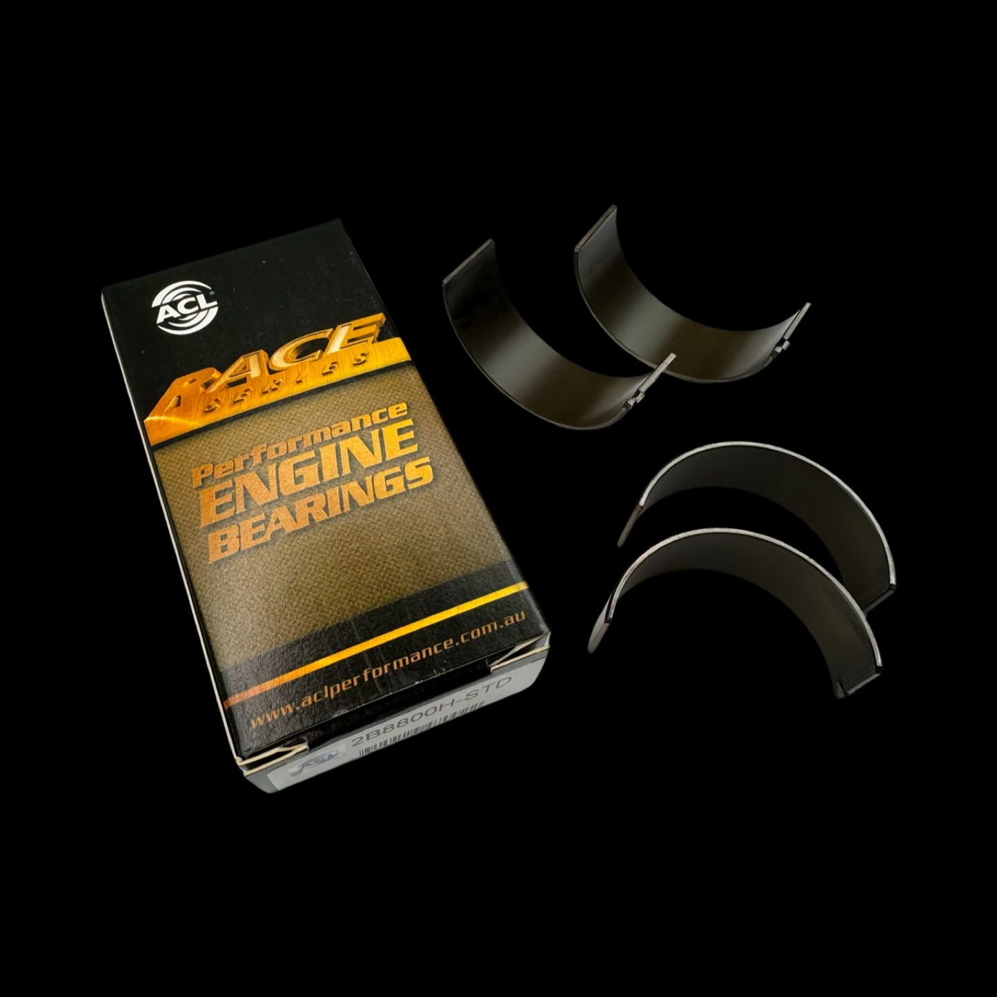 BC BRIAN CROWER BC4901-2 - Polaris Pro R Rod Bearings (Blue Stock Replacement) set/8