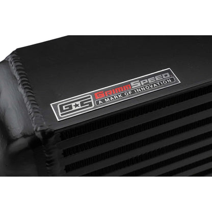GrimmSpeed Front Mount Intercooler Kit - Black Core with Black Piping - 2008-14 Subaru STI GRM090254