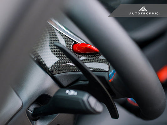 AutoTecknic Carbon Steering Wheel Top Cover - BMW G05 X5 | G06 X6 | G07 X7