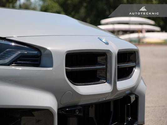 AutoTecknic Gloss Black Motorsport Front Grille - BMW G87 M2