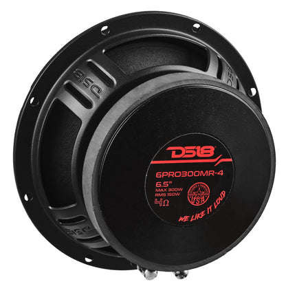 PRO 6.5” High Sensitivity Professional Mid-Range Loudspeaker 150 Watts Rms 4-Ohm