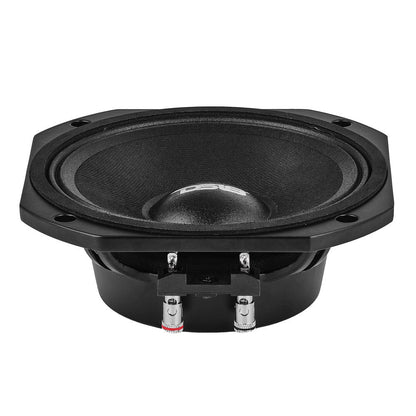 PRO 6.5” Slim Professional Mid-Range Speaker With Neodymium Magnet 180 Watts Rms 8-Ohm - Recommended for Dome and Diffuser Horn (LA)
