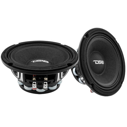 XL 6.5" Neodymium Rings Mid-Range Loudspeaker 325 Watts 4-Ohm