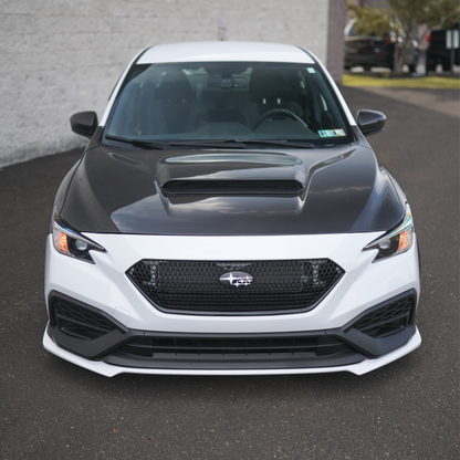 JDMuscle [22-25 WRX] Front Lip | OE+ Style Paint Matched / Gloss Black