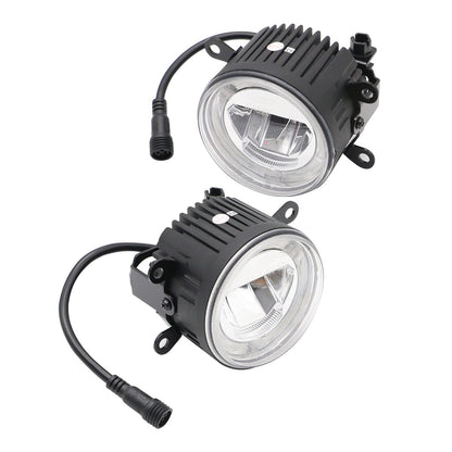 JDMuscle LED / Halo DRL Fog Light Housings 15-21 Subaru WRX or STI / 13+ BRZ or FT86 / 14+ Forester