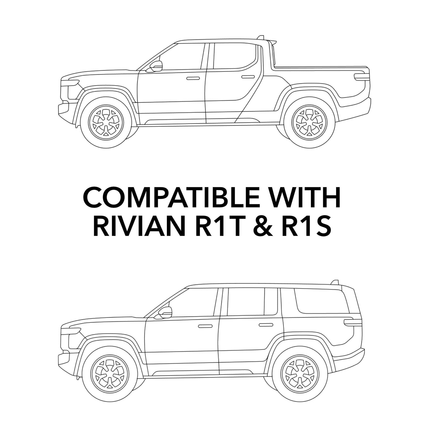 Hood Clear Protection Film (PPF) for Rivian R1T/R1S