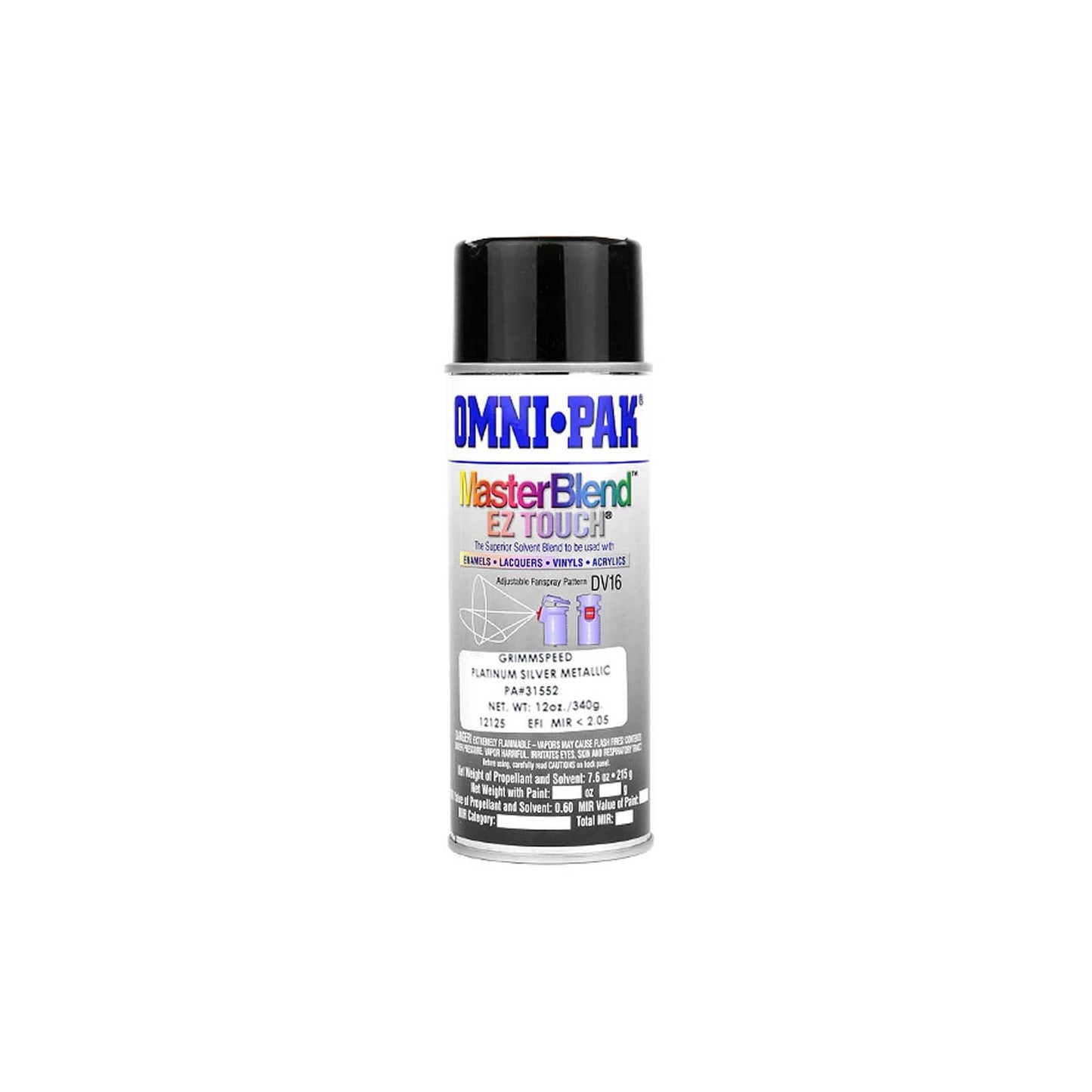 GrimmSpeed Platinum Silver Metallic Paint GRM054004