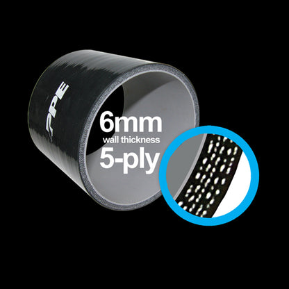 3.5" ID x 4" L Performance Silicone for Custom Applications ppepower