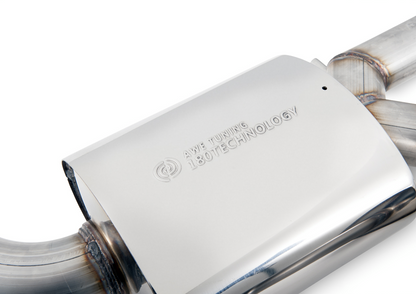 AWE Tuning Touring Edition Exhaust for Audi C7.5 A7 3.0T - Quad Outlet, Chrome Silver Tips 3015-42070
