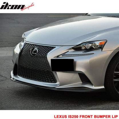 2014-2016 Lexus IS250 IS350 F-Sport SK Front Bumper Lip Carbon Fiber