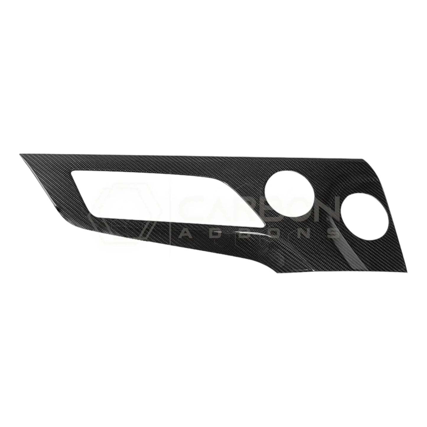 2024+ S650 Mustang Hard Carbon Fiber Door Handle/Speaker Panel Trim Cover