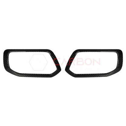 Real Carbon Fiber Interior Door Handle Trim Covers For 2021+ Ford Bronco