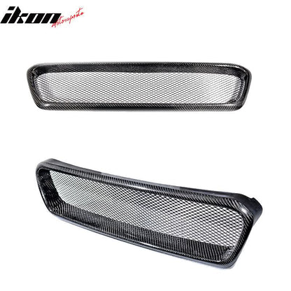 2015-2017 Subaru WRX STI CS Style Front Bumper Grille Carbon Fiber
