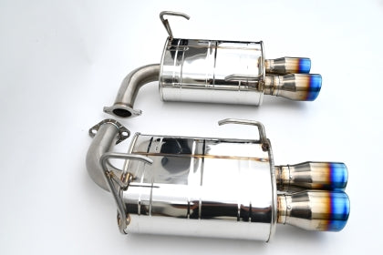 Invidia [22-26 WRX] Q300 3.5in. Rolled Dual Wall T.I Tip Axle-back Exhaust