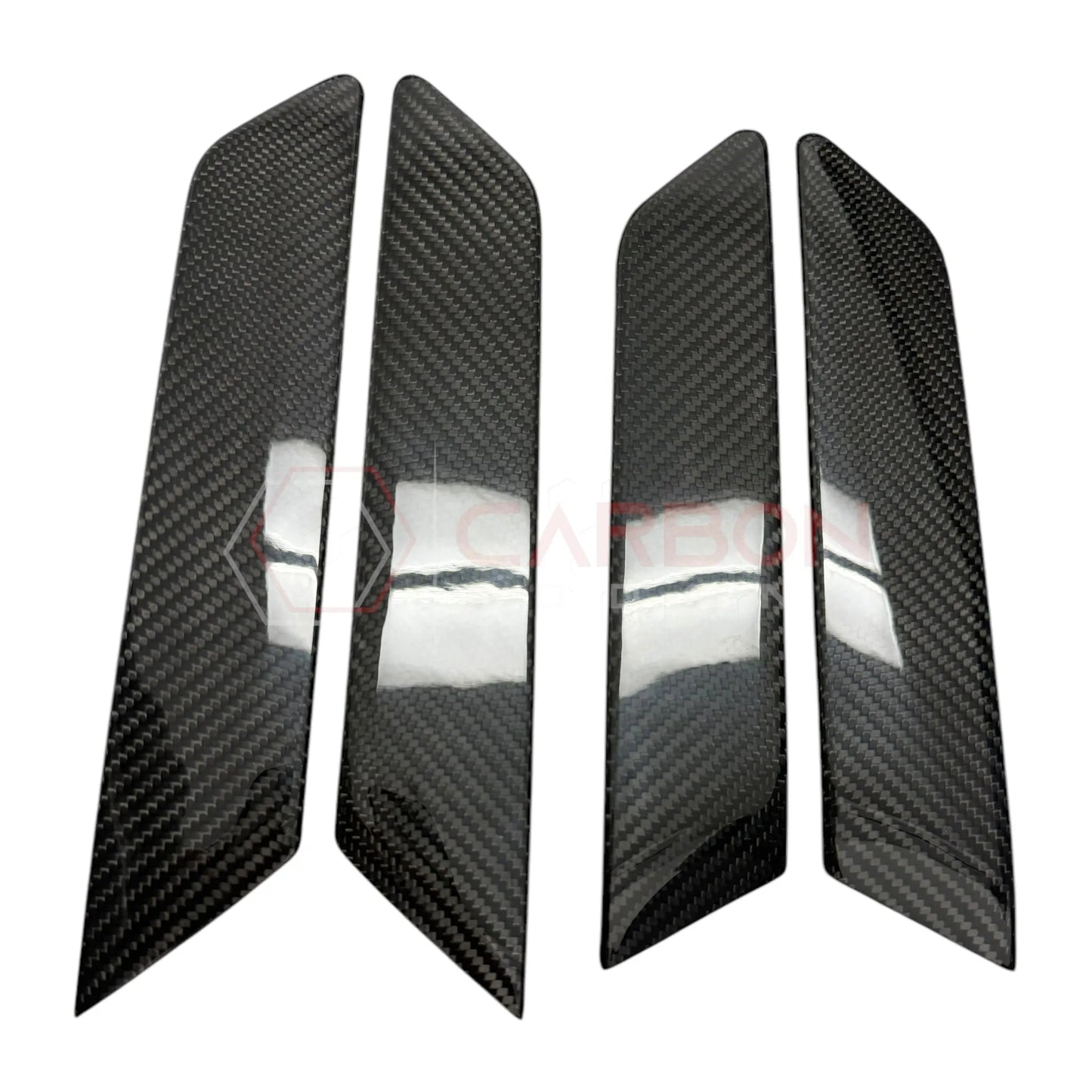 Real Carbon Fiber Door Armrest Trim Covers For 2021+ Ford Bronco