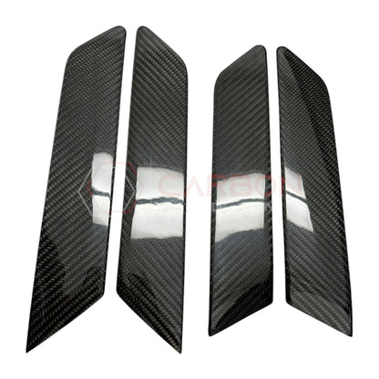Real Carbon Fiber Door Armrest Trim Covers For 2021+ Ford Bronco