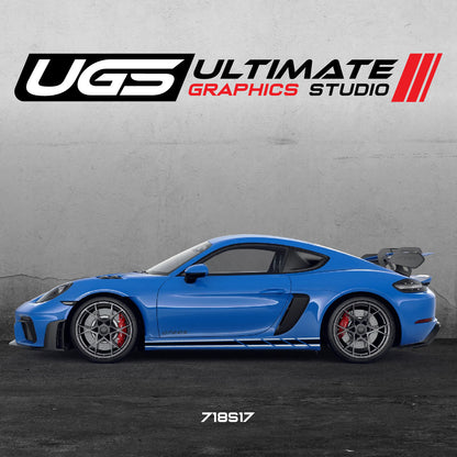 Racing Skirt Graphics for Porsche Models