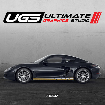 Racing Skirt Graphics for Porsche Models