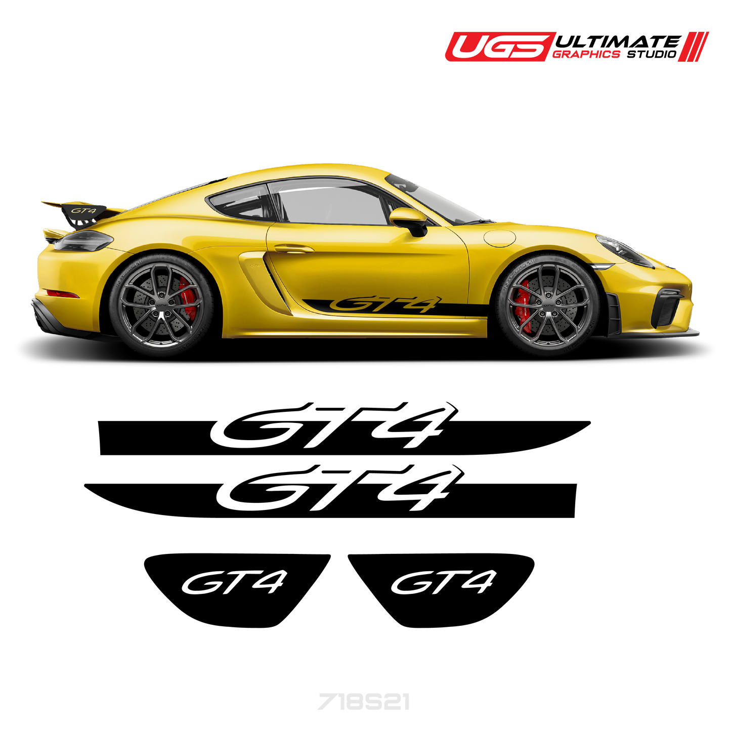 Accent Graphic Set to fit GT4