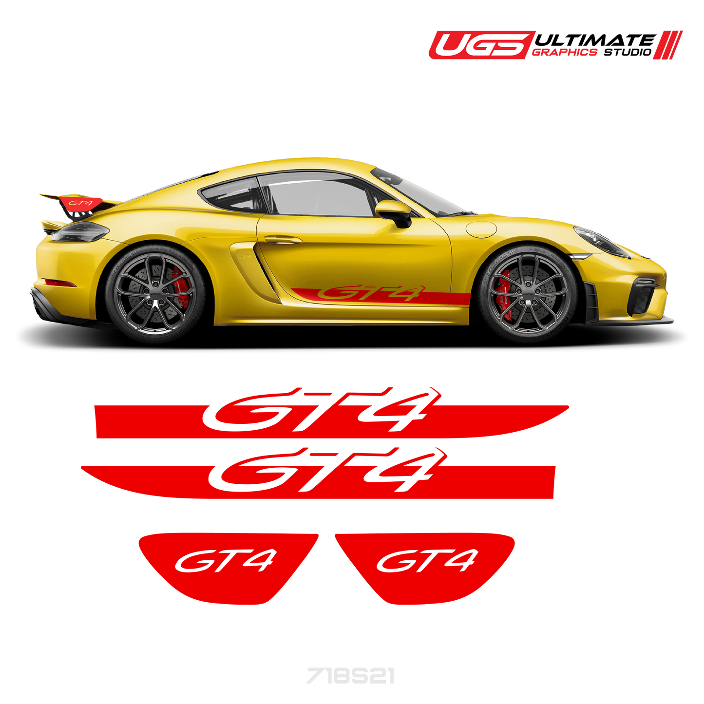 Accent Graphic Set to fit GT4