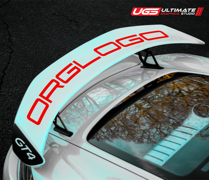 Wing Decal for Porsche GT4