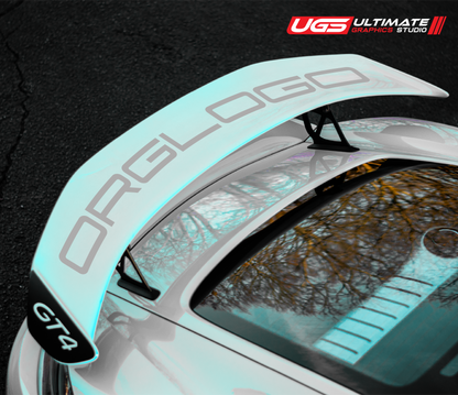 Wing Decal for Porsche GT4