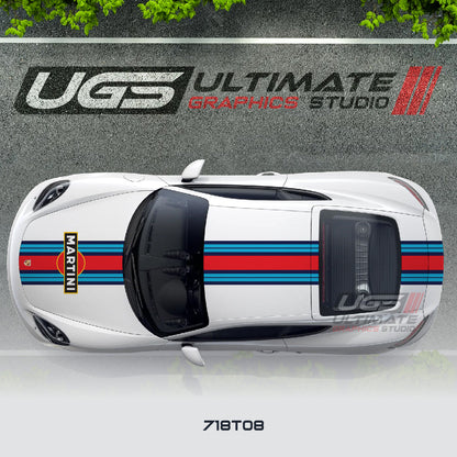 Martini Top Graphic for Porsche Models
