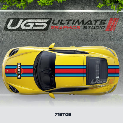 Martini Top Graphic for Porsche Models