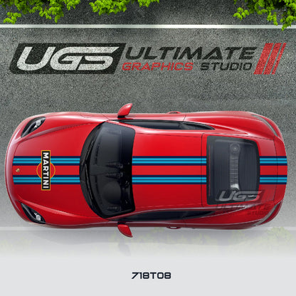 Martini Top Graphic for Porsche Models