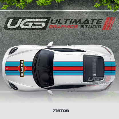 Martini Top Wide Graphic for Porsche Models