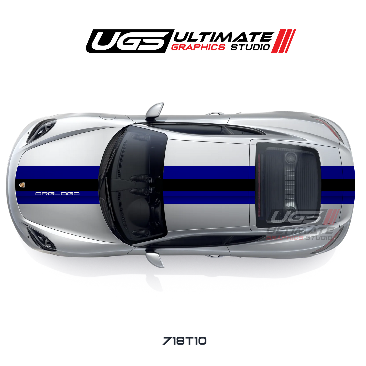 Racing Wide Top Graphic Fits Cayman Models
