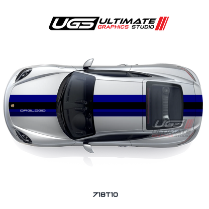 Racing Wide Top Graphic Fits Cayman Models