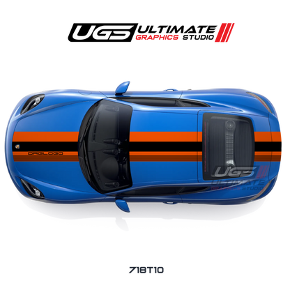 Racing Wide Top Graphic Fits Cayman Models