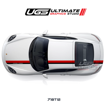 Off Racing Top Thin Graphic for Porsche Models