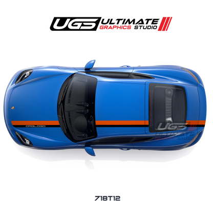 Off Racing Top Thin Graphic for Porsche Models